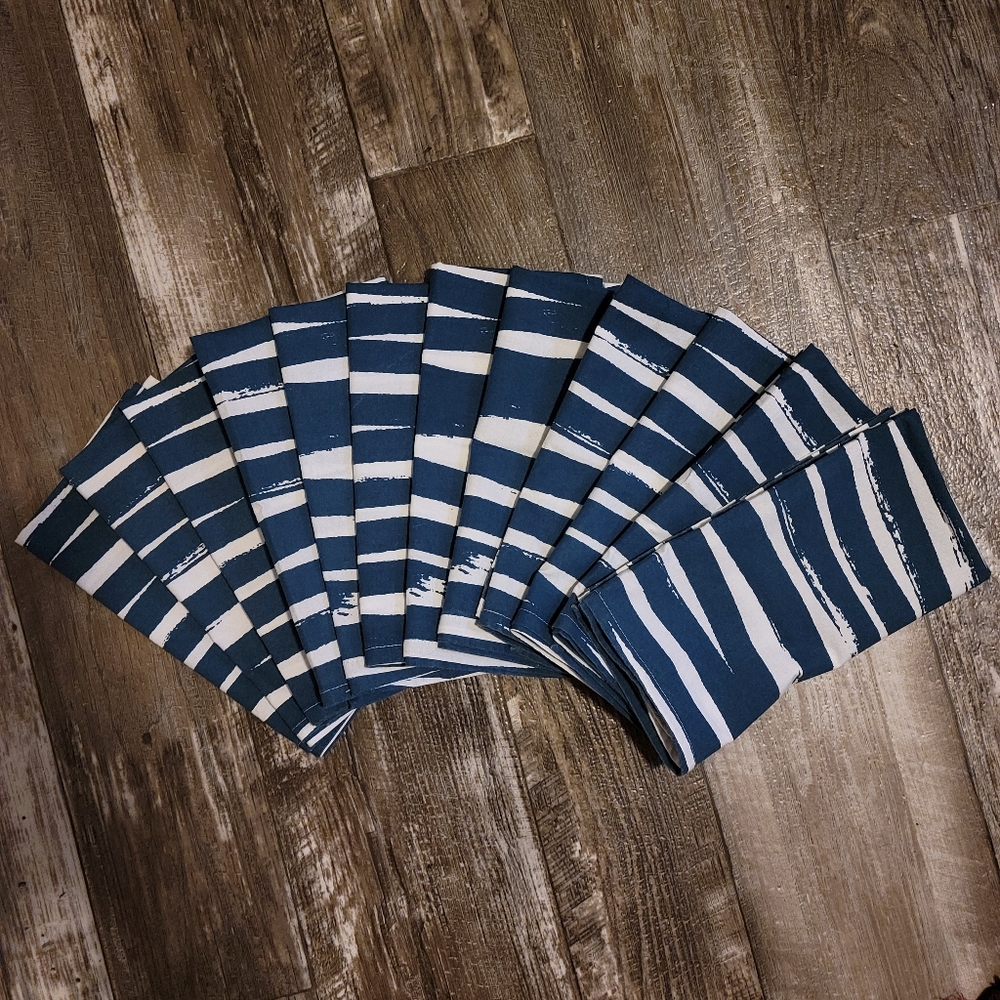 ⚡2 for $25⚡Set of 12 West Elm Cloth Napkins